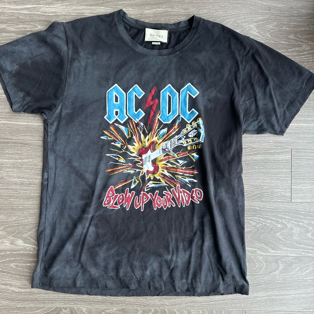 Gucci Ac Dc Vintage Tee